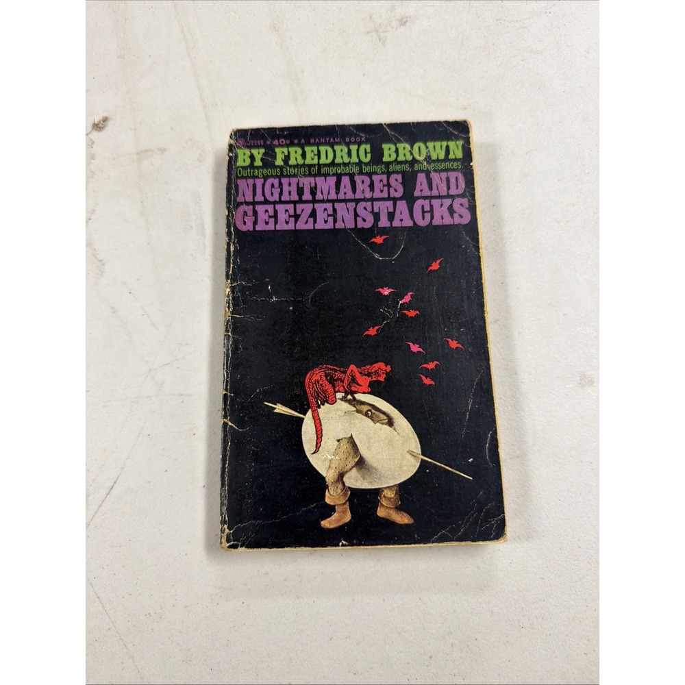 NIGHTMARES AND GEEZENSTACKS by Fredric Brown (1961) Bantam horror #A40870